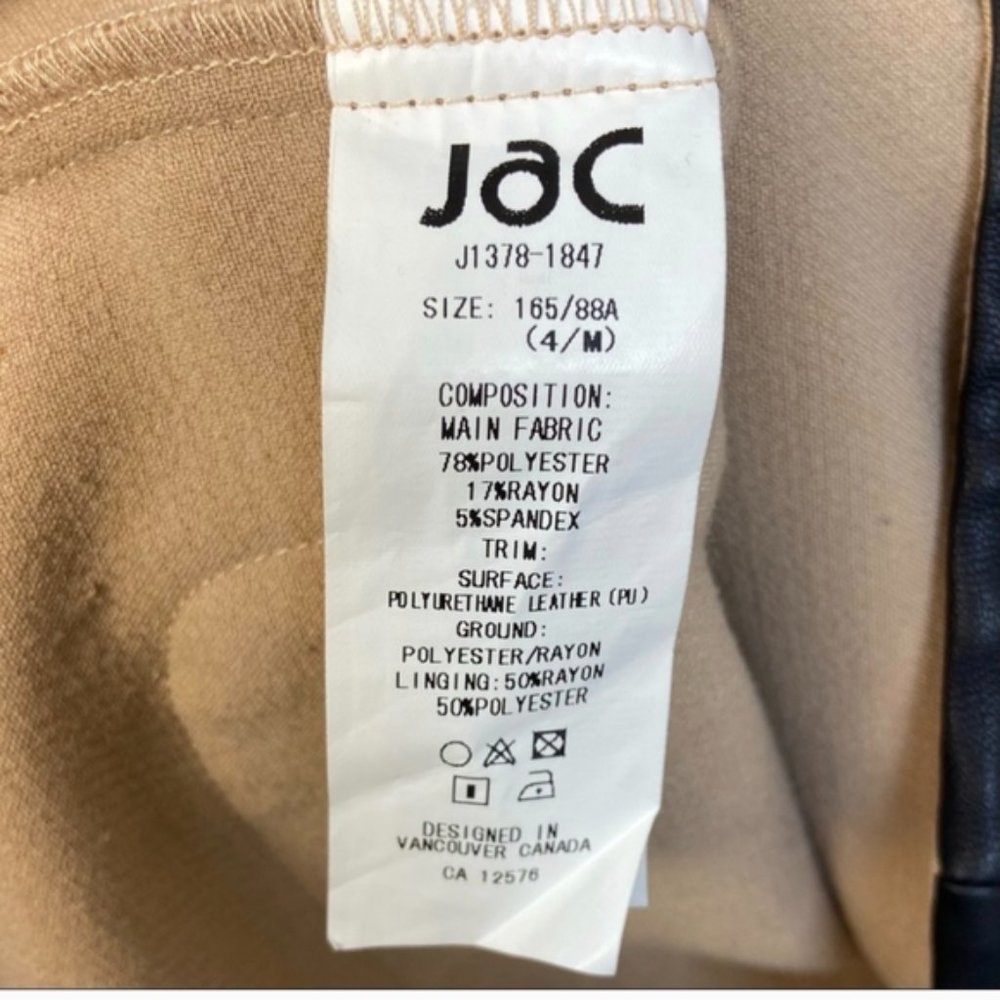 Jacqueline Conoir Beige Watefall Jacket - Picture 7 of 8